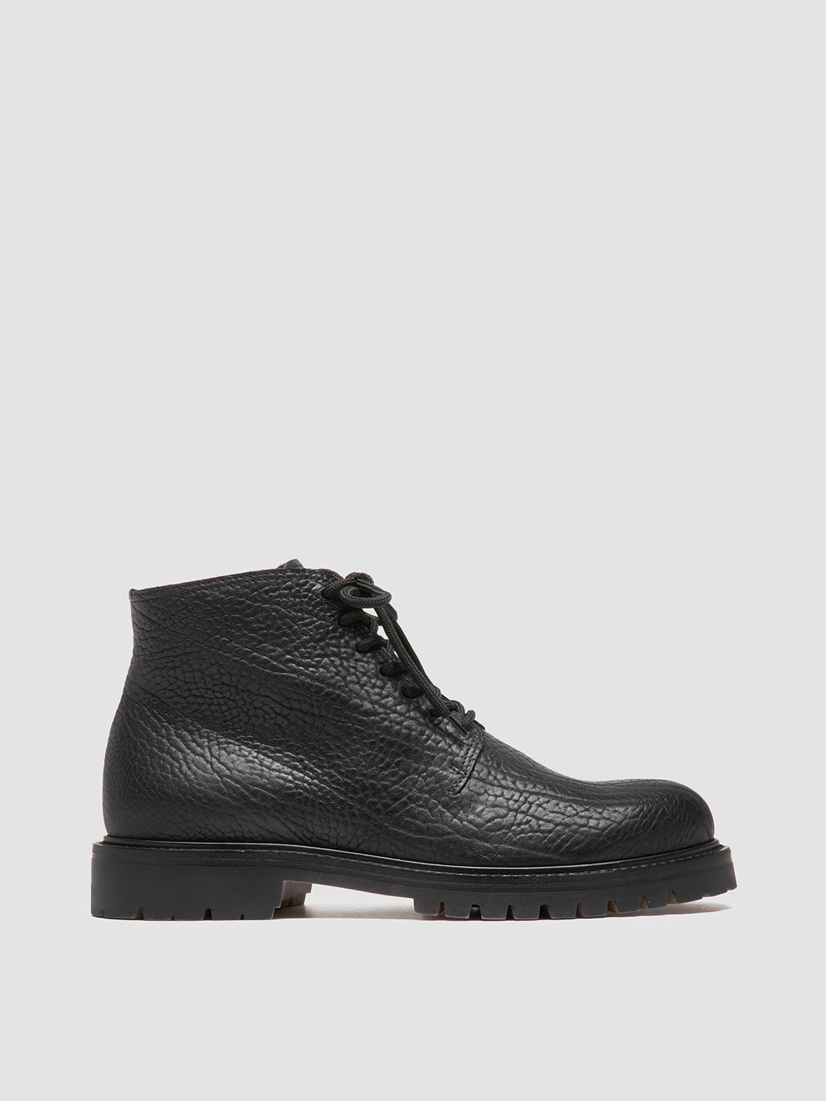 Boss 011 Leather Lace Up Boots