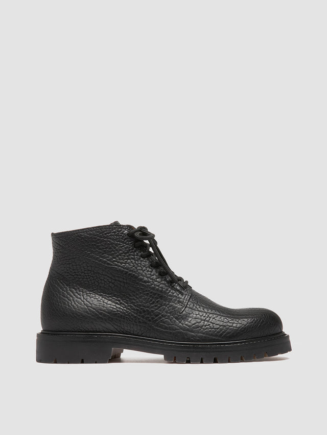 Boss 011 Leather Lace Up Boots