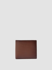 BOUDIN 02 - Brown Leather Bifold Wallet