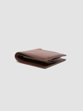 BOUDIN 02 - Brown Leather Bifold Wallet