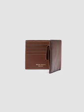 BOUDIN 02 - Brown Leather Bifold Wallet