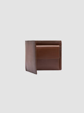 BOUDIN 02 - Brown Leather Bifold Wallet