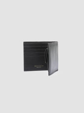 BOUDIN 02 - Black Leather Bifold Wallet