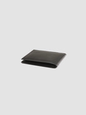 BOUDIN 02 - Black Leather Bifold Wallet