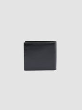 BOUDIN 23 - Black Leather Bifold Wallet