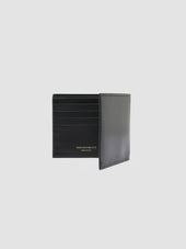 BOUDIN 23 - Black Leather Bifold Wallet