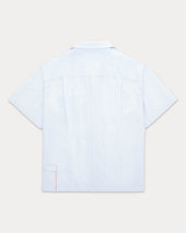 Bowling Camicia In Lino Manica Corta