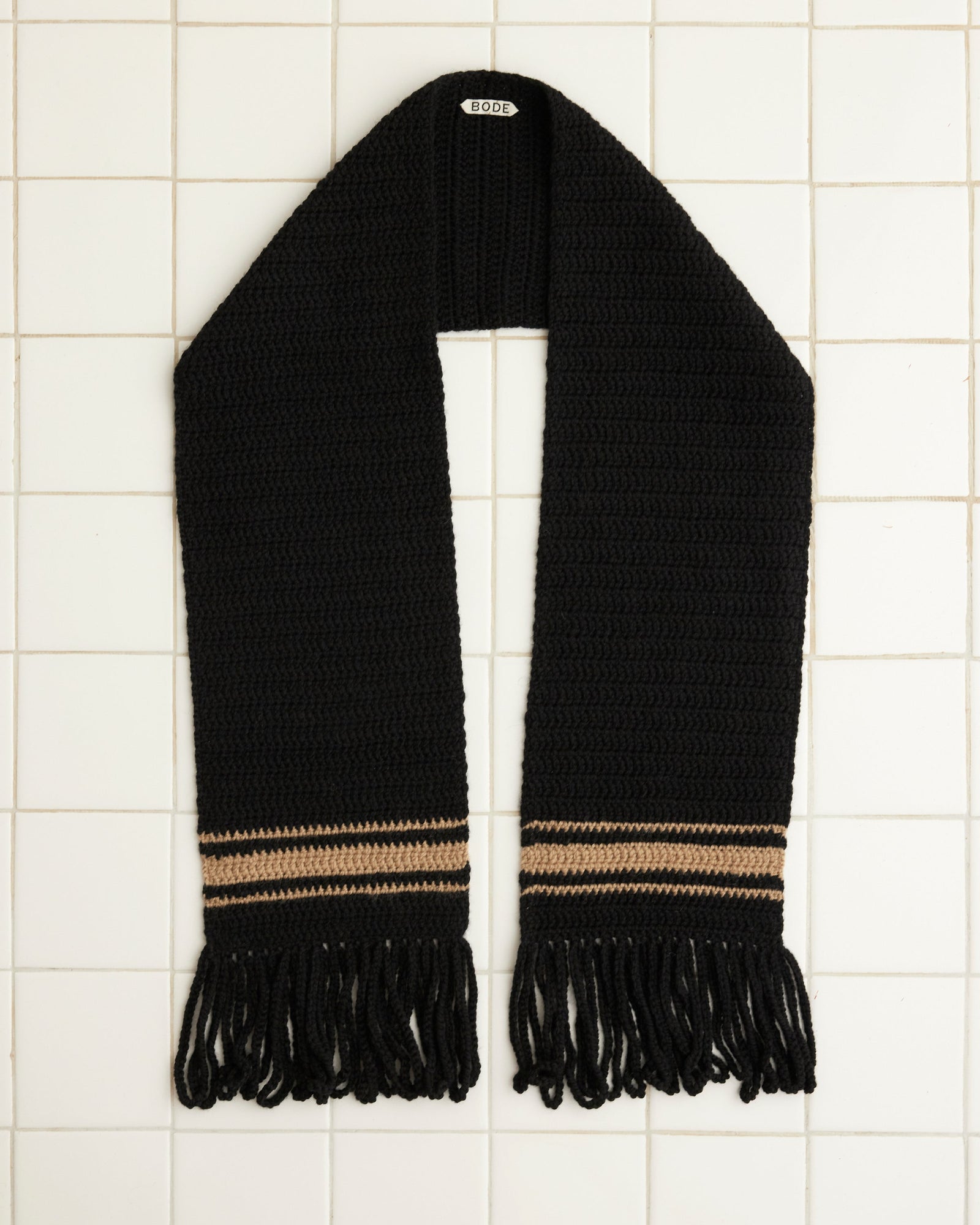Braided Fringe Scarf