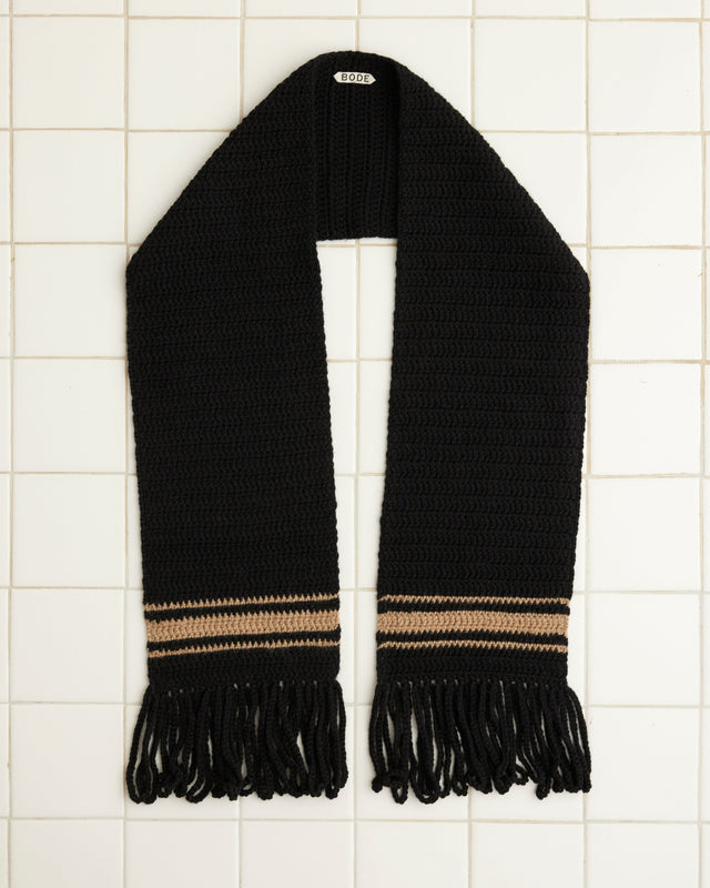 Braided Fringe Scarf