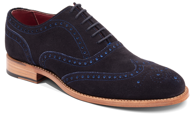 Brando 2 - Navy Suede