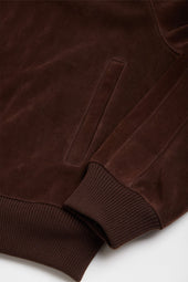 Roughout Suede Track Jacket