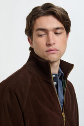 Roughout Suede Track Jacket