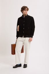 Suede Blouson