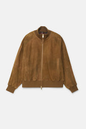 Antique Suede Track Jacket