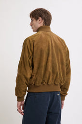 Antique Suede Track Jacket