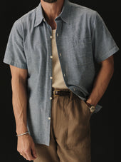 Breeze Cotton Linen S S Shirt