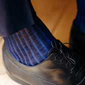 Bleu Marine Bleu Roi Fil D Cosse