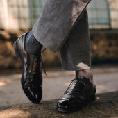 Noir Gris Pied De Poule Fil D Cosse