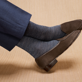 Bleu denim & Marine - Caviar - Laine