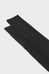 Calza Cesare 100 Cotone Tinta Unita Grey Melange