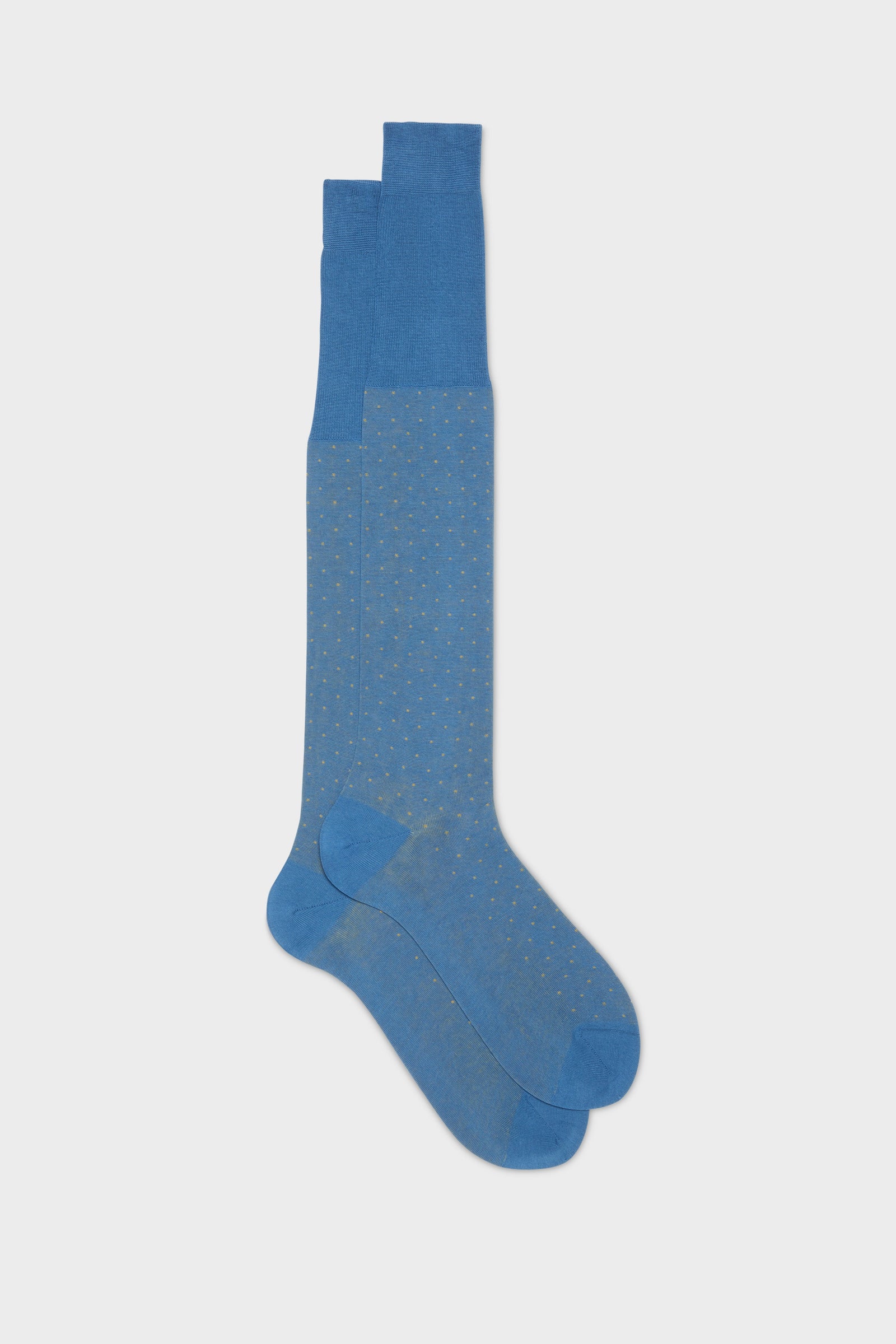 Calza Fabio 100 Cotone Pois Avio