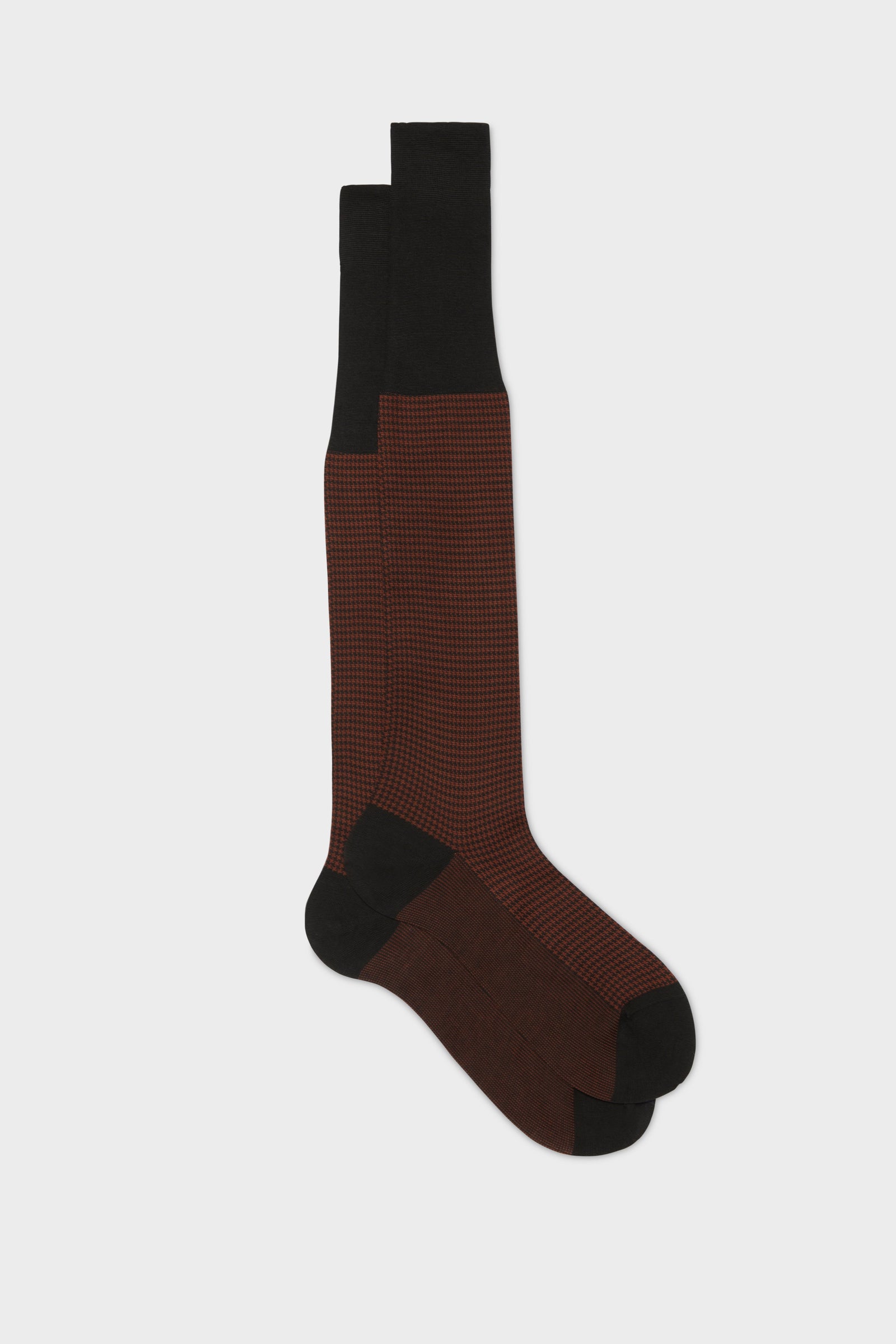 Calza Leo 100 Cotone Pied De Poule