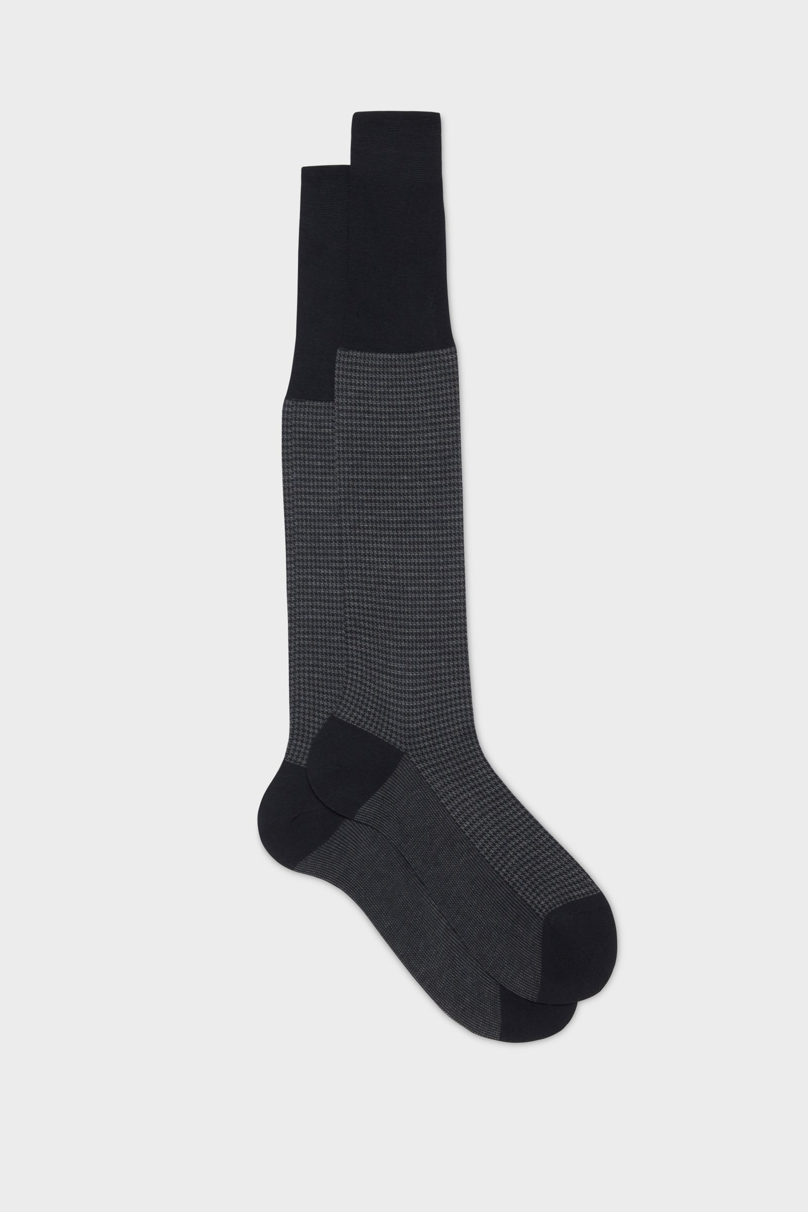 Calza Leo 100 Cotone Pied De Poule