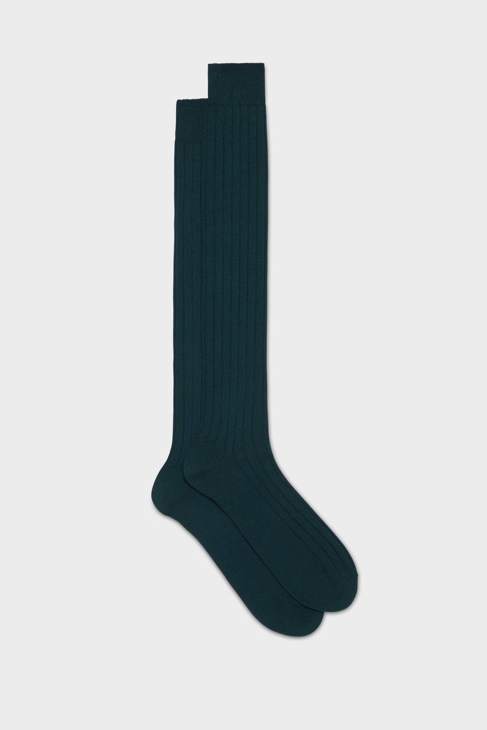 Calza Lupo 90 Lana 10 Poliammide Green