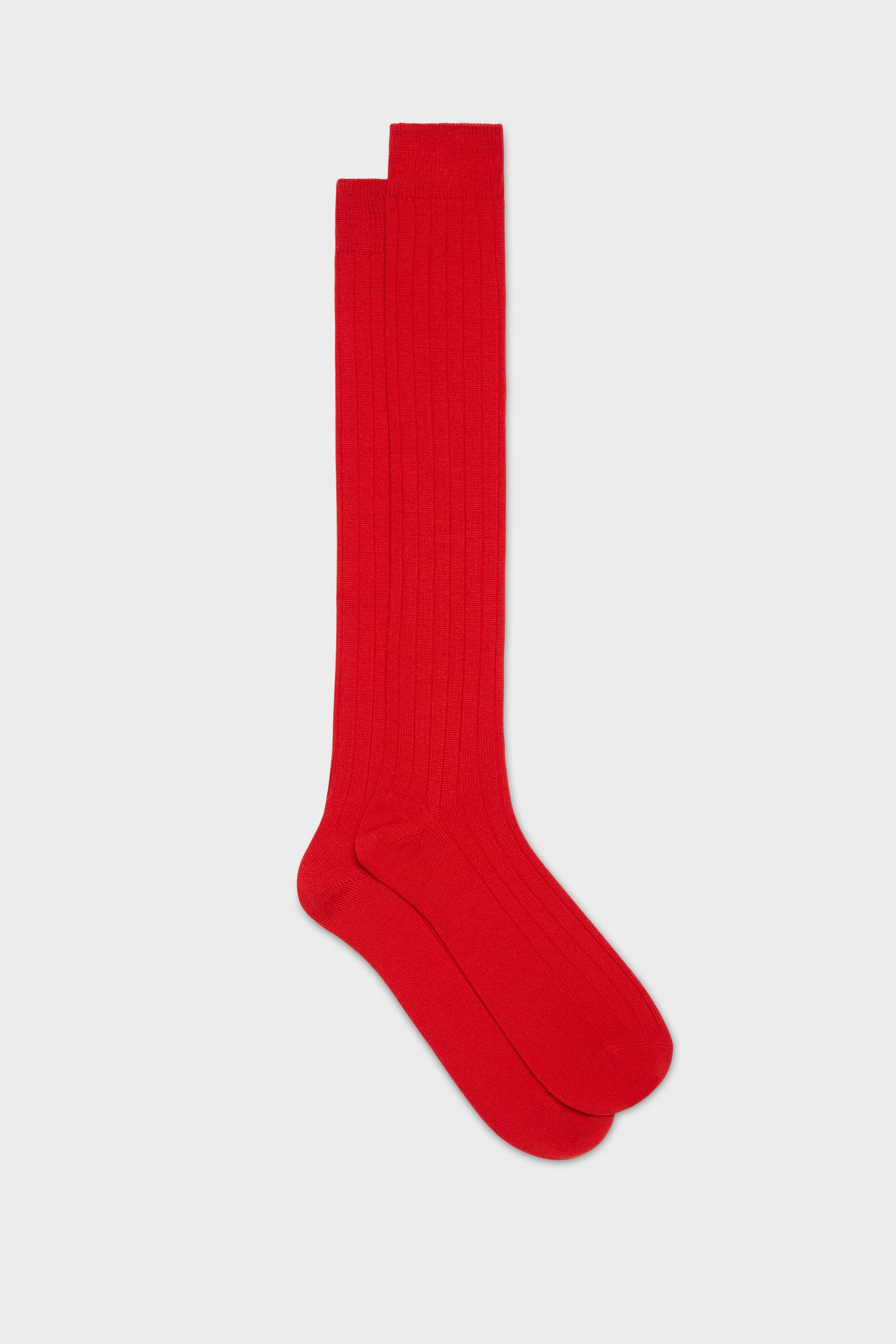 Calza Lupo 90 Lana 10 Poliammide Red