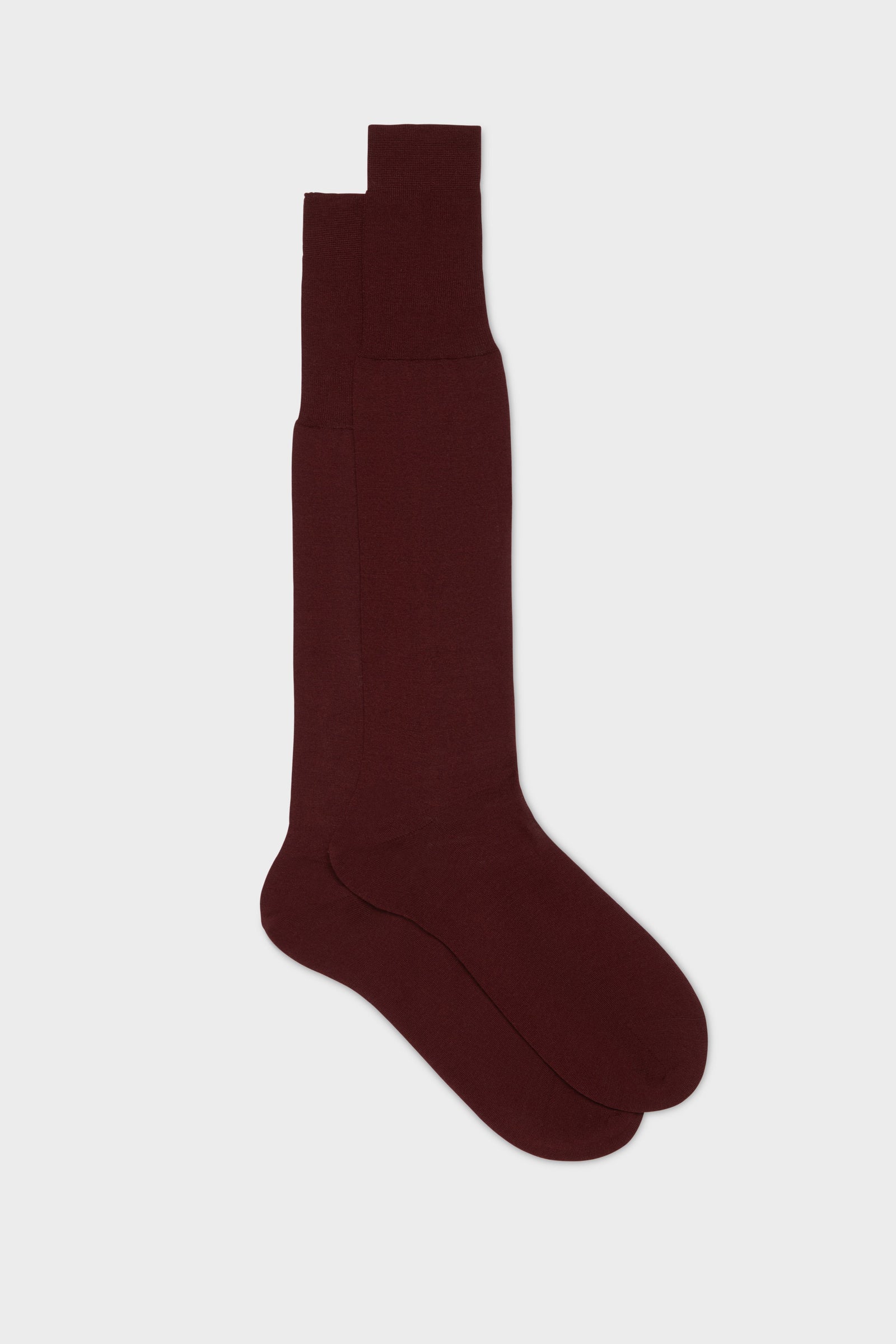 Calza Marco 80 Lana 20 Poliammide Bordeaux