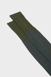 Calza Mario 100 Cotone Vanisee Dark Green Royal