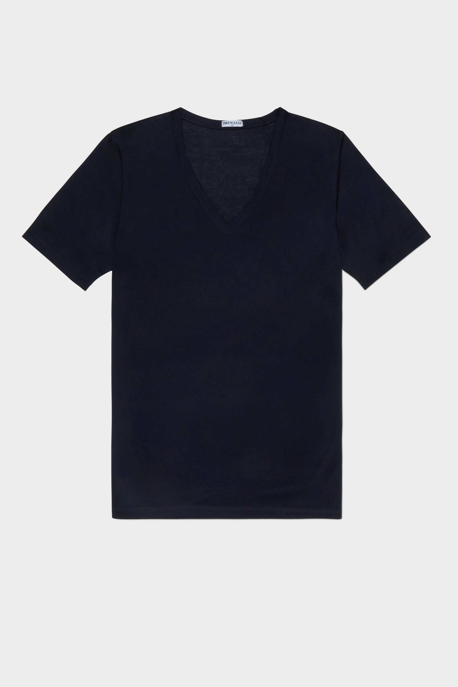 Maglia Scollo V 100 Cotone Manica Corta