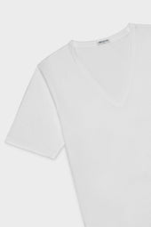 Maglia Scollo V 100 Cotone Manica Corta