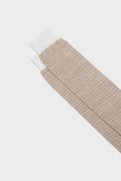 Calza Attilio 75 Cotone 25 Lino Beige