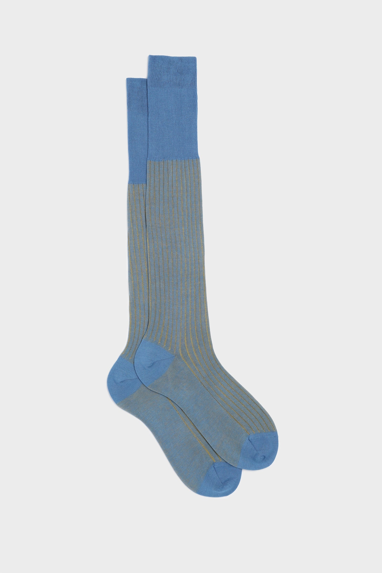 Calza Mario 100 Cotone Vanisee Avio Yellow