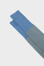 Calza Mario 100 Cotone Vanisee Avio Yellow