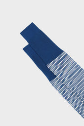 Calza Remo 100 Cotone Ocean White
