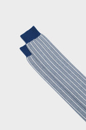 Calza Simone 100 Cotone Ocean White