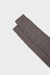 Calza Biagio Con Treccia Lana 90 Poliammide 10 Beaver