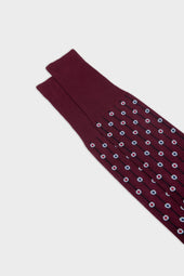 Calza Pavone 100 Cotone Bordeaux