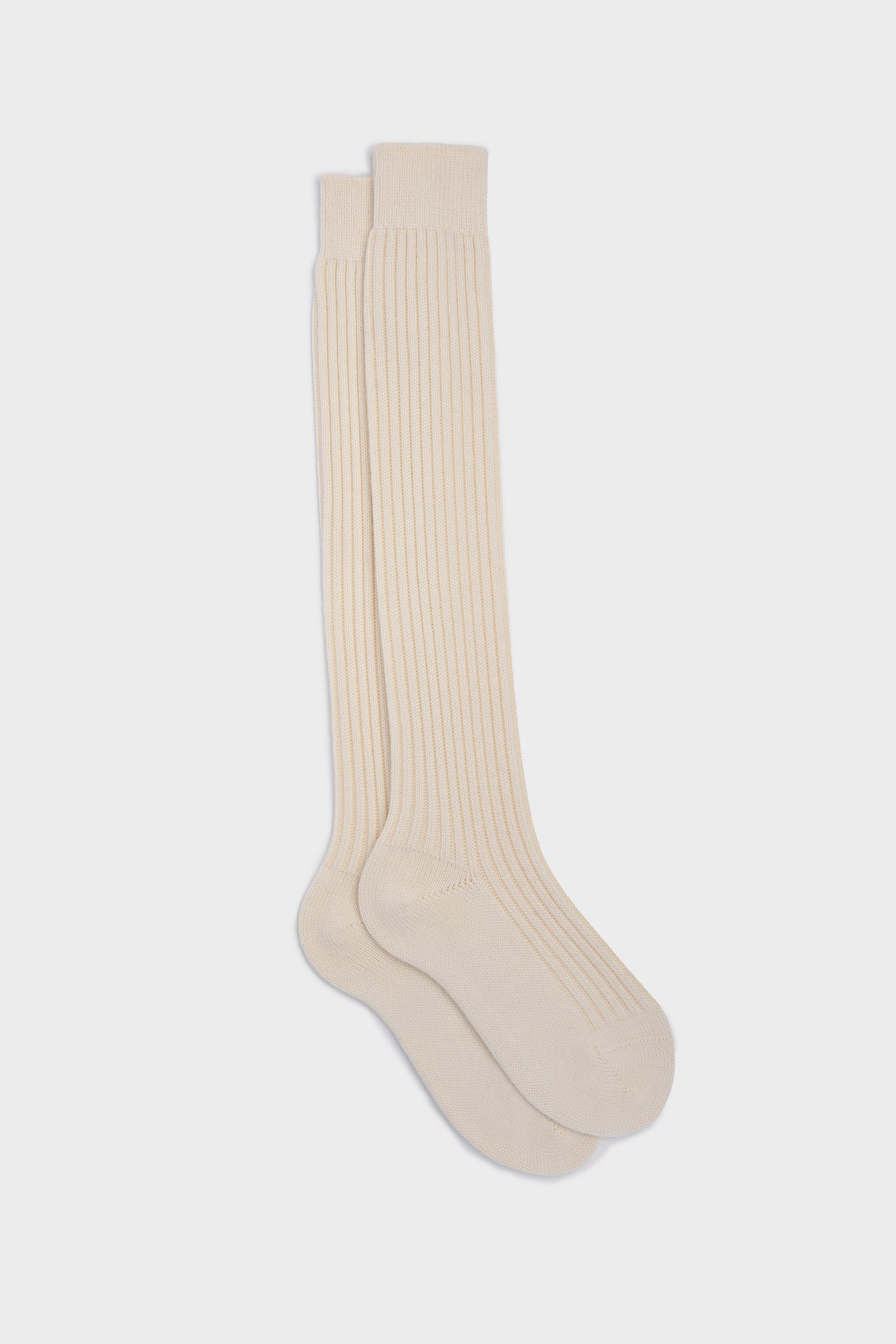 Calza Teo Lana 90 Nylon 10 Off White