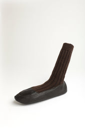 Slippers Cashmere Pelle