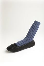Slippers Cashmere Pelle