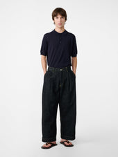 Bridges Italian Denim Pant in Black