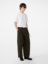 Bridges Wide Leg Denim Pant In Peat