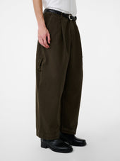 Bridges Wide Leg Denim Pant In Peat