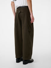 Bridges Wide Leg Denim Pant In Peat