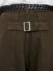 Bridges Wide Leg Denim Pant In Peat