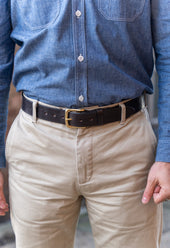 Brown BLA x Hardy & Parsons Leather Belt