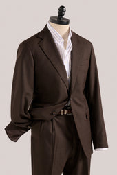 Albert Suit Blazer - Wool- Chocolate